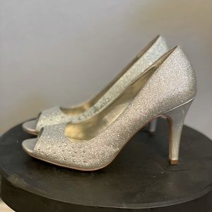 Silver 3” heels